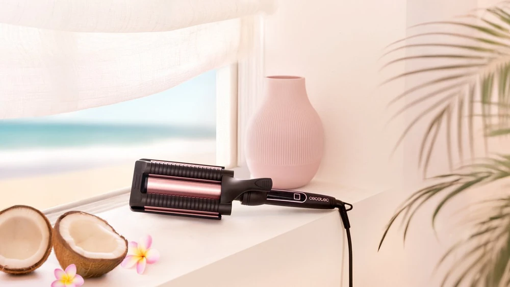 Garbanojimo žnyplės Cecotec Plaukų bangavimo žnyplės RitualCare 1000 Summer Waves