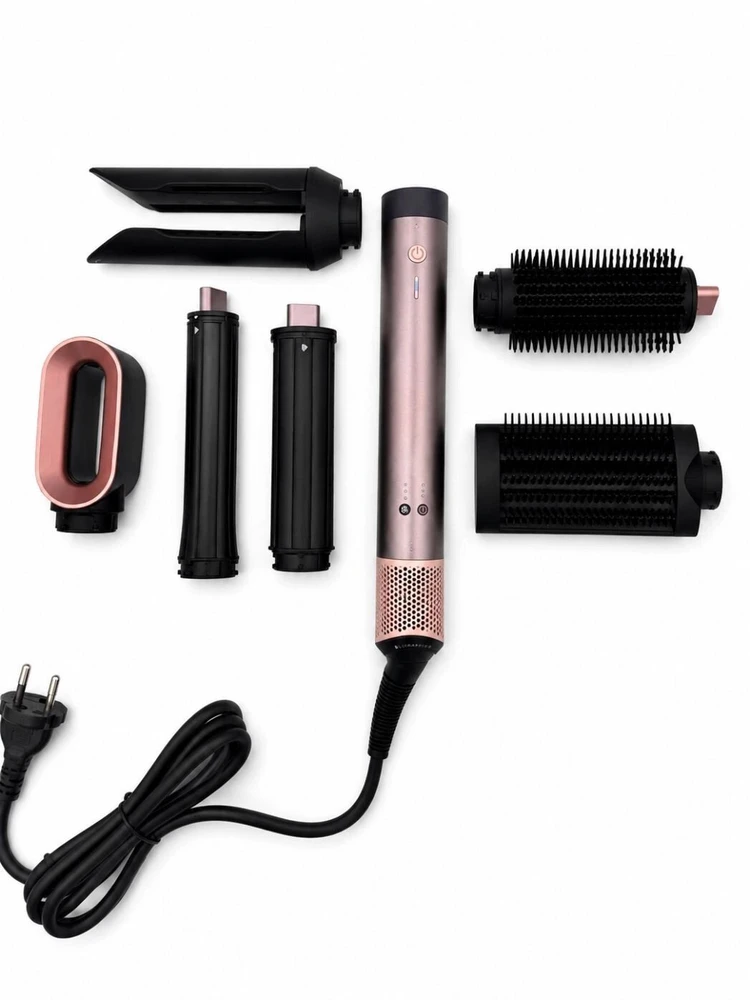 Modeliavimo šepetys iLike Auto Hair Curling Styler Power 1700W – Professional Hair Styling Tool with 6 Attachments (ILIHS09)