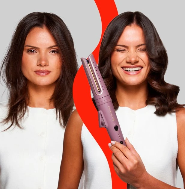 Remington Rotating Curling Wand | CI8930 AIRvive | Jonizuojantis kondicionavimas | Maksimali temperatūra 210 °C | Violetinė