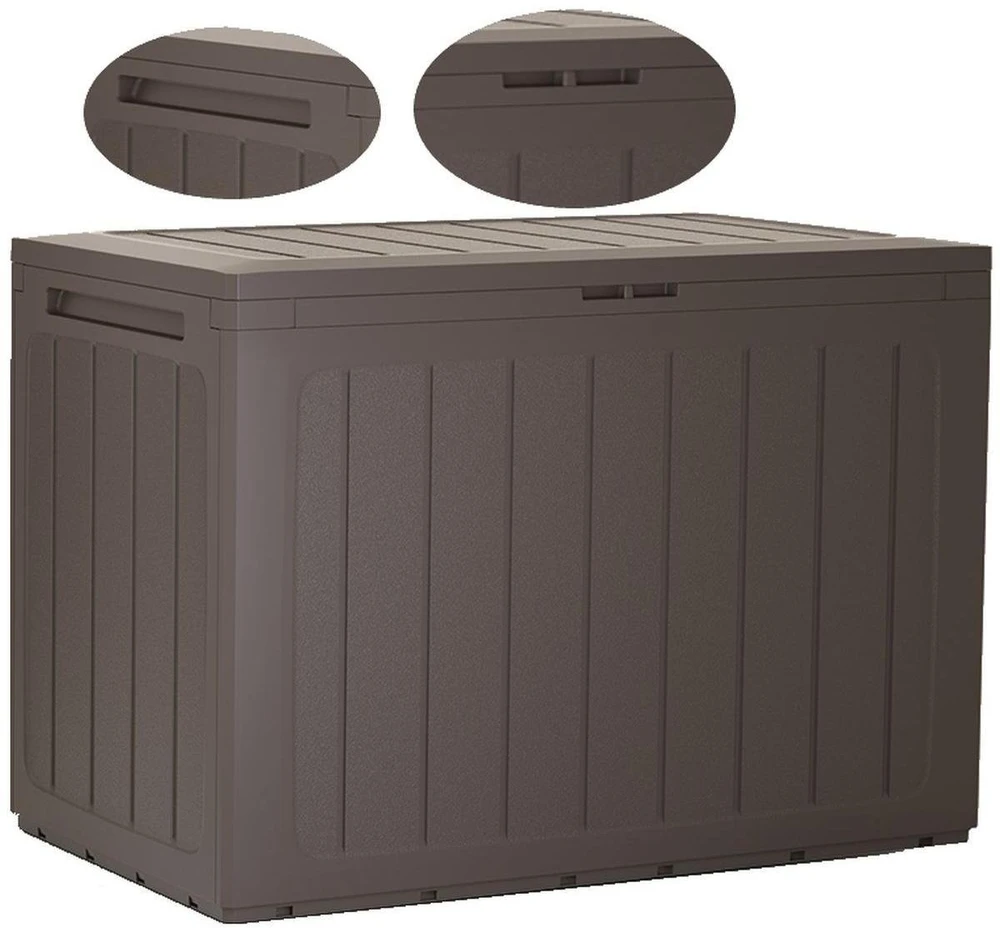 Prosperplast BoardeBox sodo dėžė 190 l, Ruda