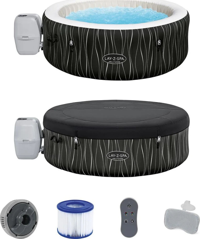 "Lay-Z-Spa" Holivudo sūkurinė vonia BESTWAY