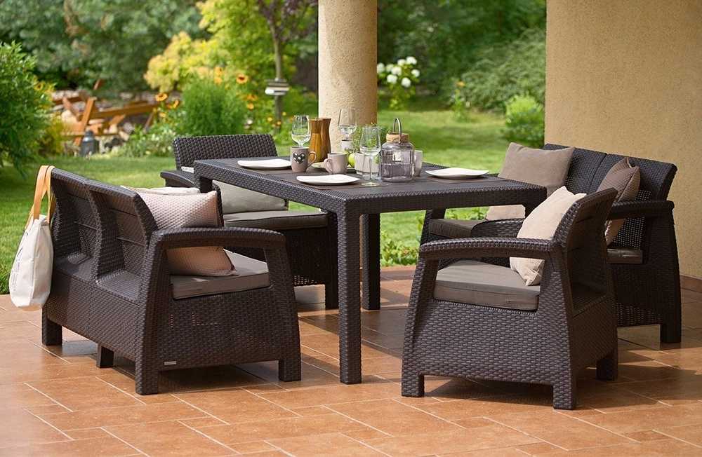 Garden4You Darza galds Melody bruns 3253924841328