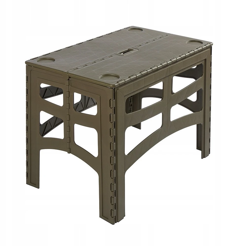 Keeeper Sulankstomas stalas L su stalčių atbraila 80kg Timo 70x45x55cm alyvuogių odos 4052396119176