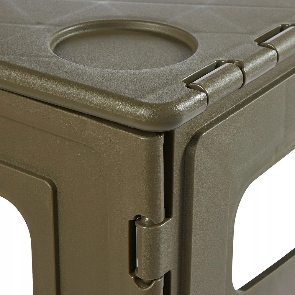 Keeeper Sulankstomas stalas L su stalčių atbraila 80kg Timo 70x45x55cm alyvuogių odos 4052396119176