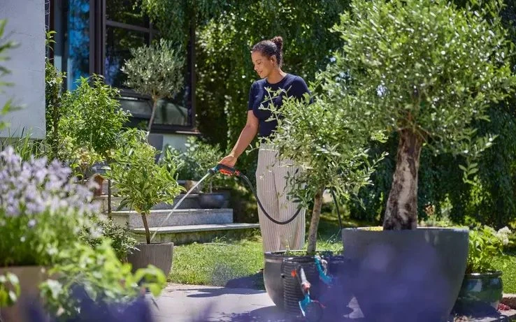 Gardena 18375-20 Classic daugiafunkcinis purškimo pistoletas Kompaktiškas