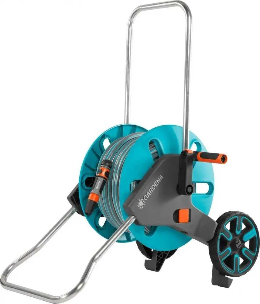 Gardena AquaRoll M, sumontuotas su 20 m CLASSIC žarna 1/2"