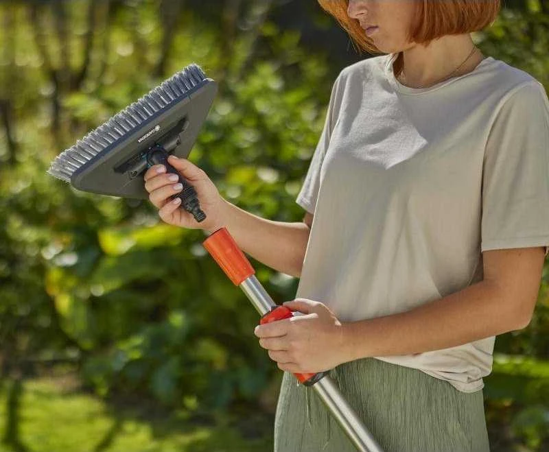 Gardena "Cleansystem" plovimo šepetys "Soft Flex" didesniems, pažeidžiamiems paviršiams