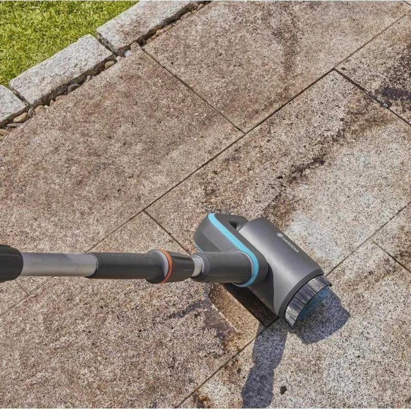 Gardena Akumuliatorinis daugiafunkcinis valytuvas "AquaBrush Patio", skirtas mediniams paviršiams ir terasoms