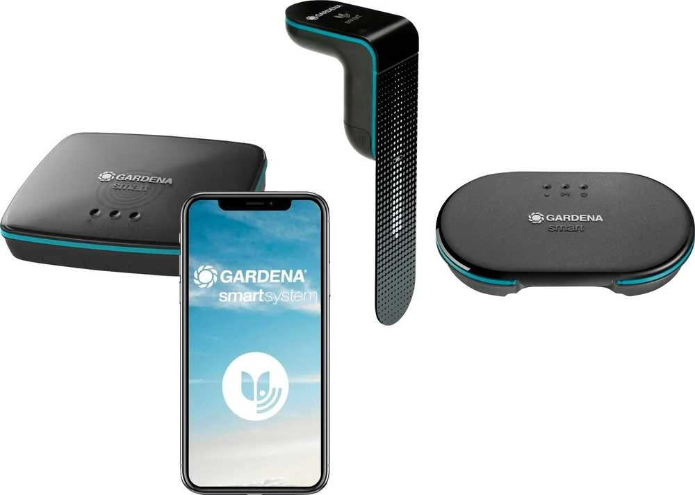 Gardena "Smart" Laistymo sistemos valdymo kompiuterio ir ir sensoriaus rinkinys