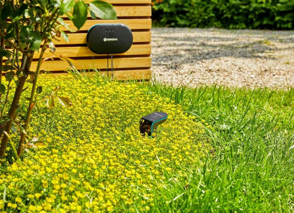 Gardena "Smart" Laistymo sistemos valdymo kompiuterio ir ir sensoriaus rinkinys