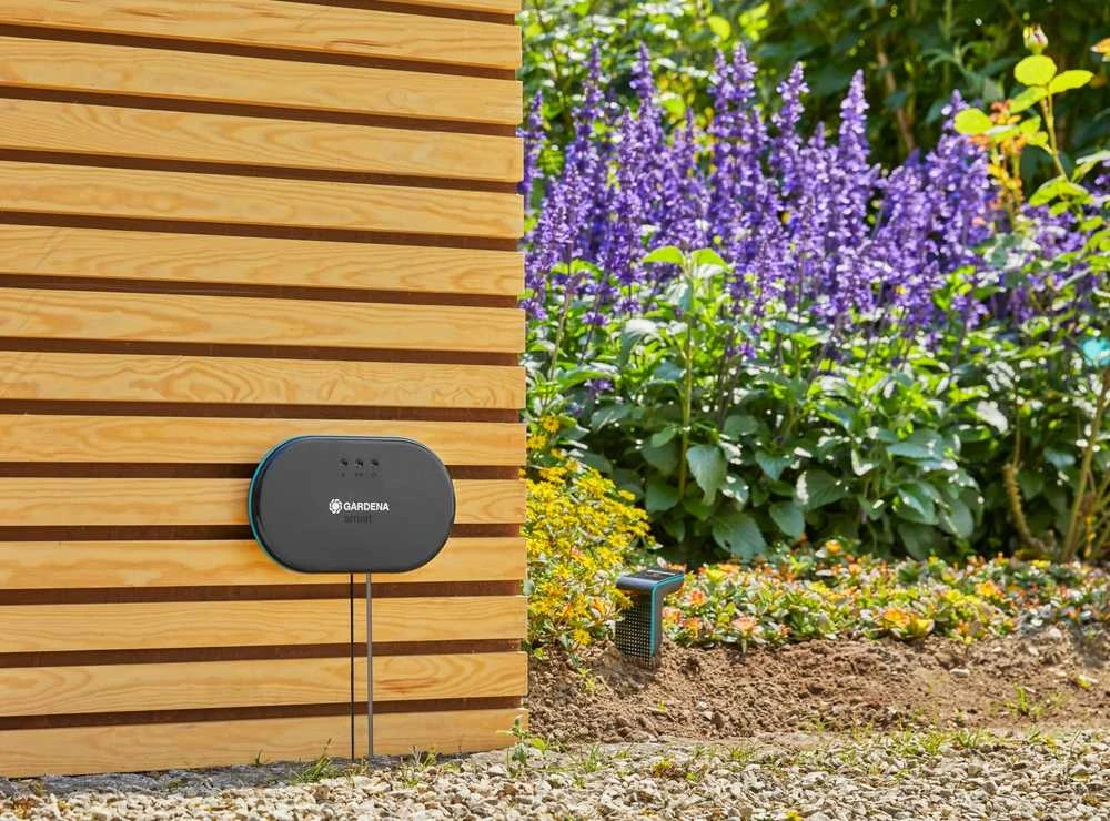 Gardena "Smart" Laistymo sistemos valdymo kompiuterio ir ir sensoriaus rinkinys