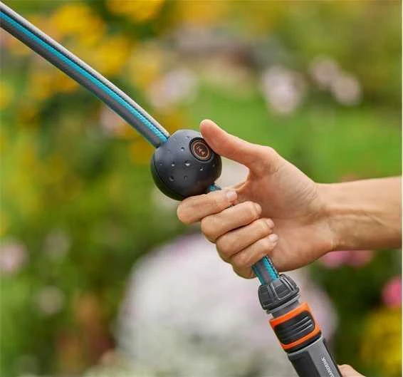 Gardena Akumuliatorinė prie sienos tvirtinama žarnos ritė PowerRoll XL, rinkinys, 35 m žarnos, turkio spalvos