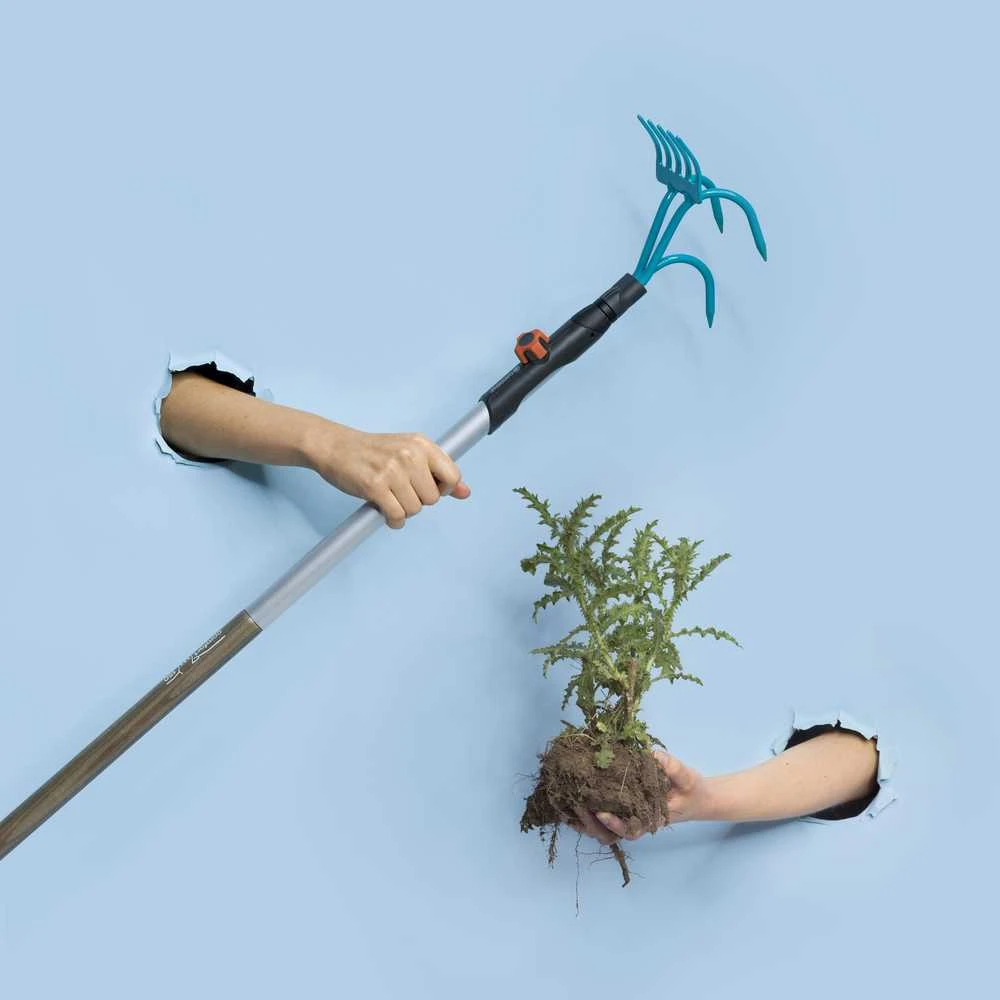 Gardena Combisystem trinagis-ravėtuvas