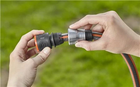 Gardena „Premium“ žarnos jungtis su vožtuvu Stop, 19 mm (3/4 col.)