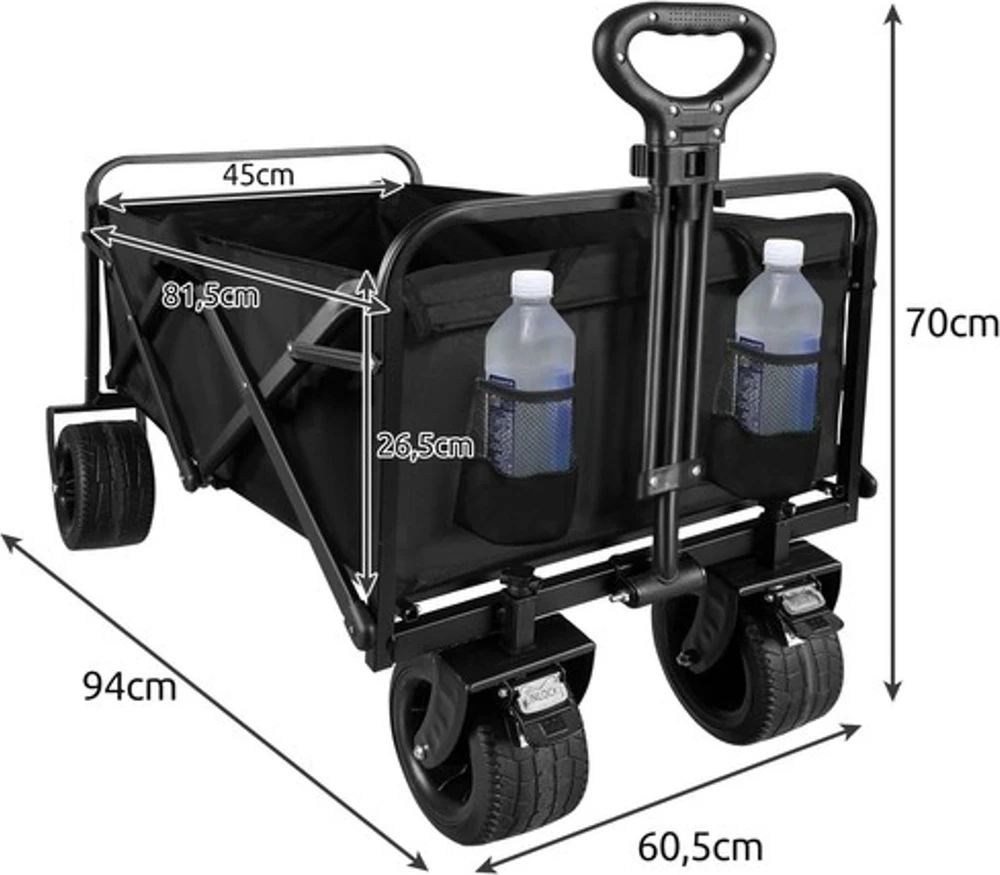 Gardlov 23084 foldable transport trolley