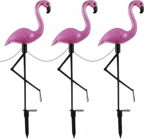 Solar garden lamp - flamingo Gardlov 21151