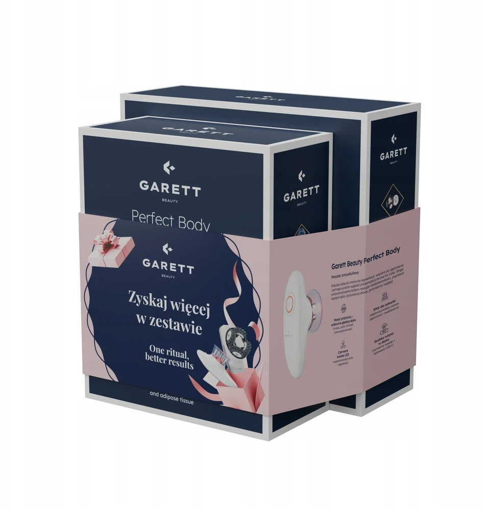 Garett Beauty Perfect Body + Garett Beauty Cellu Body sidabrinė
