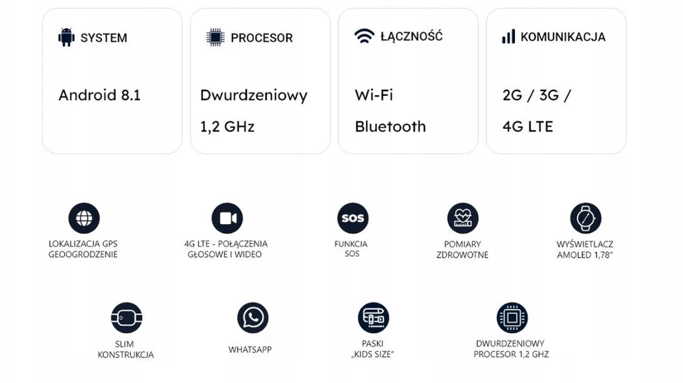 Išmanusis laikrodis vaikams Garett Kids eSim 4G, Rožinis