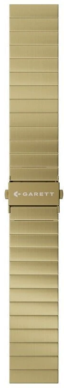 Garett universalus dirželis 20 mm, aukso spalvos metalas, „Solid“ tipo