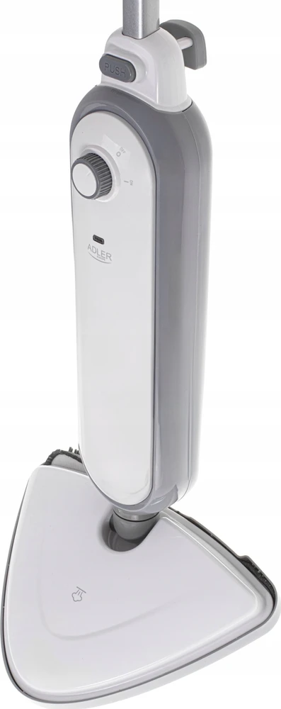 Adler Steam šluota | AD 7057 | Galia 1300 W | Vanduo bako talpa 0,38 L | Baltas/Pilkas