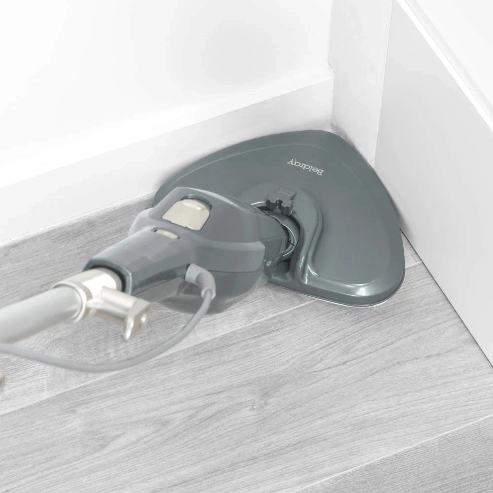 Garinė šluota Beldray 1300 W, trikampė galvutė, 180°, 350 ml, 5 m kabelis, pilka