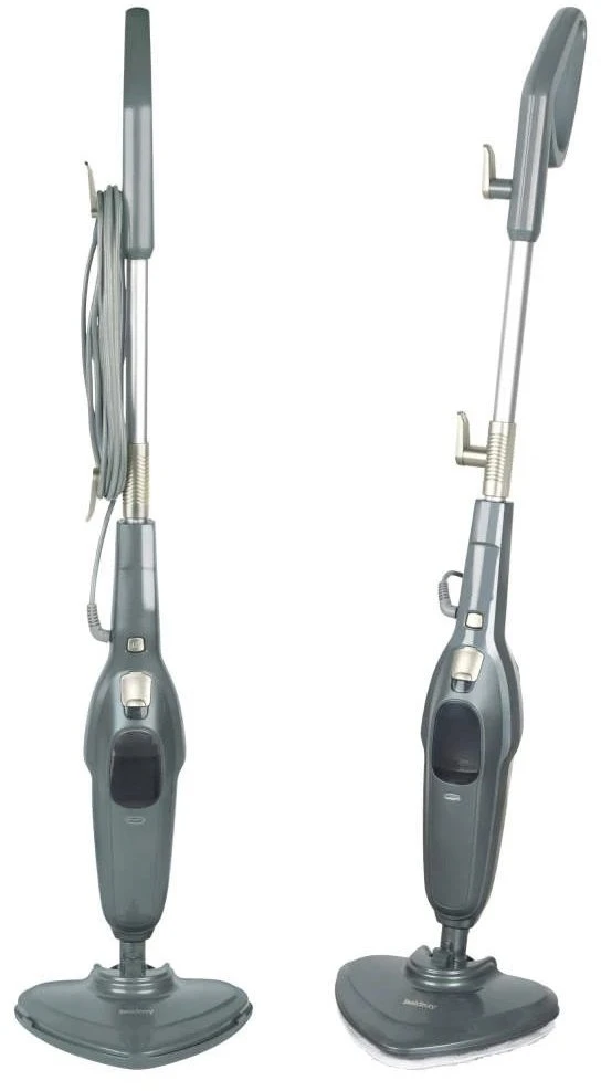 Garinė šluota Beldray 1300 W, trikampė galvutė, 180°, 350 ml, 5 m kabelis, pilka