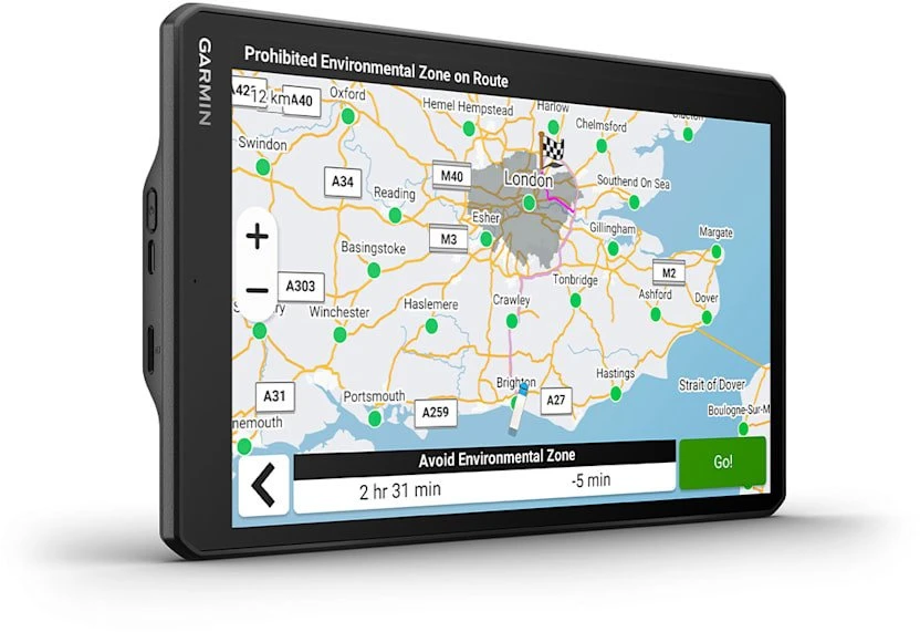 „Garmin Dezl LGV1020“ GPS navigacija, ES MT-D sunkvežimių navigacija