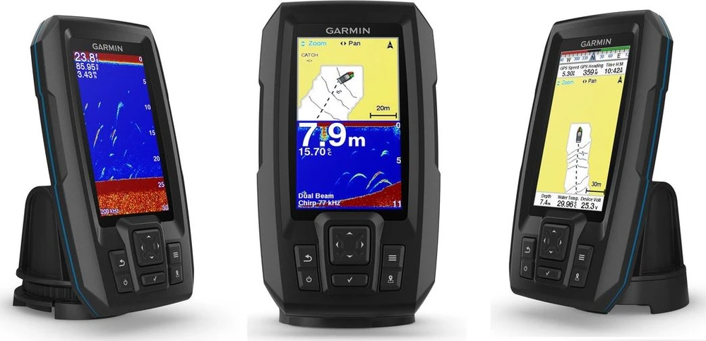 Garmin GPS echolotas su sonaru Striker Plus 4 (010-01870-01) Chirp