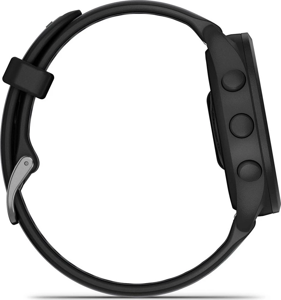 Išmanusis laikrodis Forerunner® 165 Music Juodos / pilkai melsvos spalvos