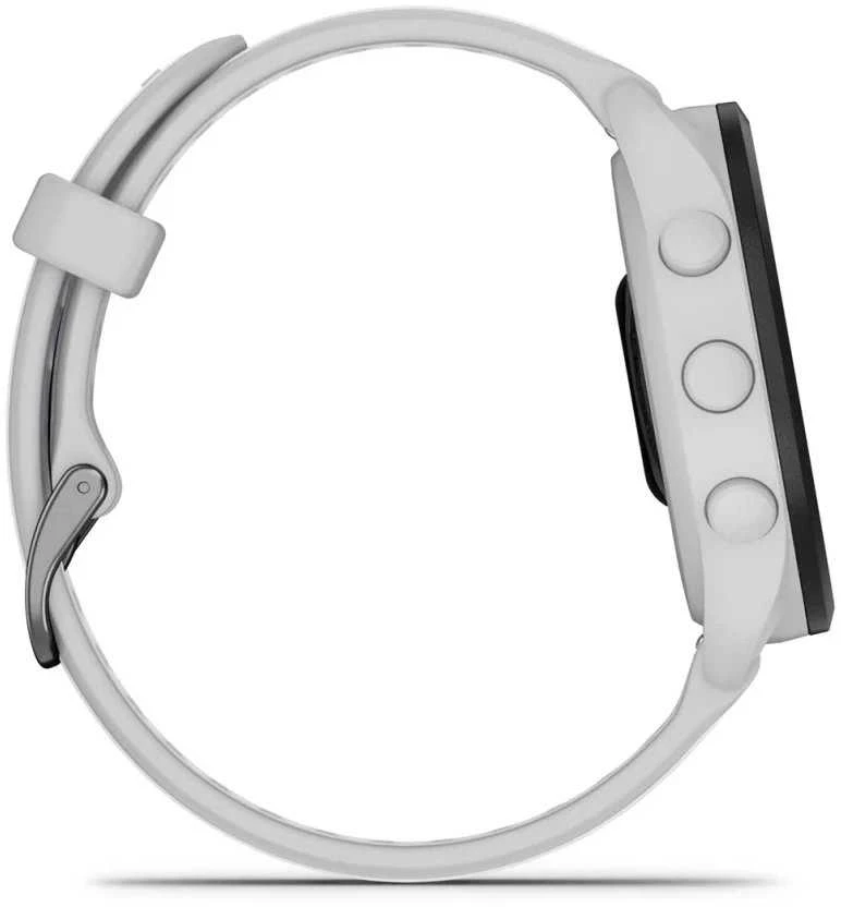 Išmanusis laikrodis Garmin Forerunner® 165 Pilkšvos / baltojo akmens spalvos