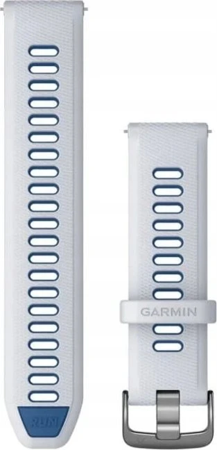 Garmin Forerunner 265 Greitai atsegamas laikrodžio dirželis, 22 mm, Baltas