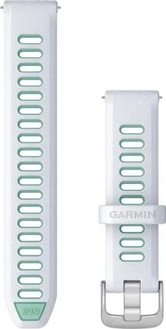 Garmin Forerunner 265S laikrodžio apyrankė, balta/navy, 18 mm