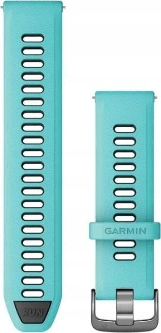 Garmin Forerunner 265 Greitai atsegamas laikrodžio dirželis, 22 mm, Juoda/Mėlyna