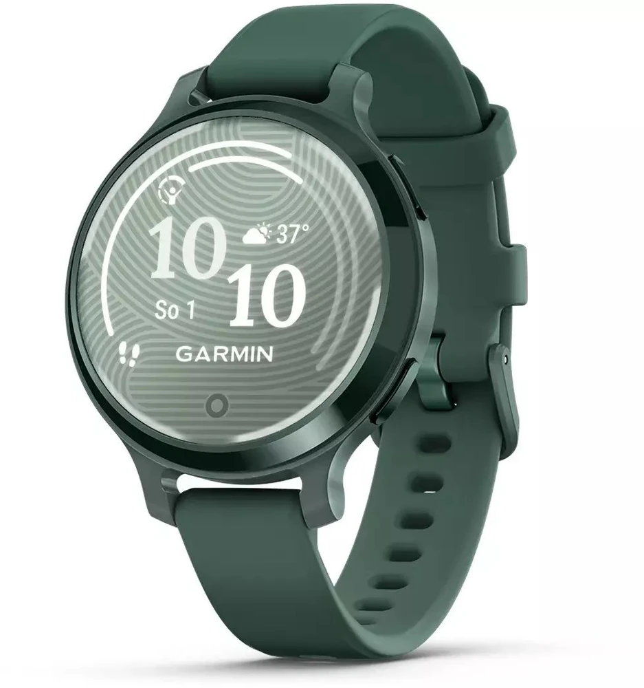 Išmanusis laikrodis Garmin Lily® 2 Active Laikrodis, Žaliojo jaspio spalvos su žaliojo jaspio spalvos silikoniniu dirželiu