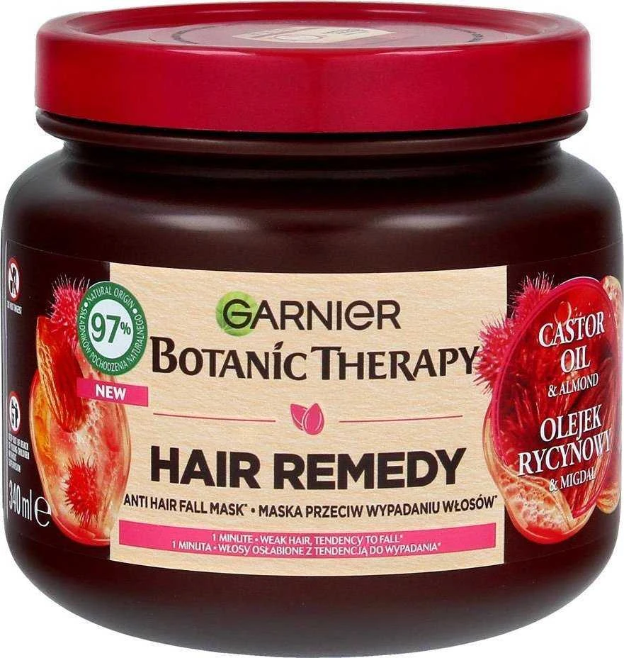 Garnier Botanic Therapy kaukė nuo plaukų slinkimo su ricinos aliejumi ir migdolais 340ml