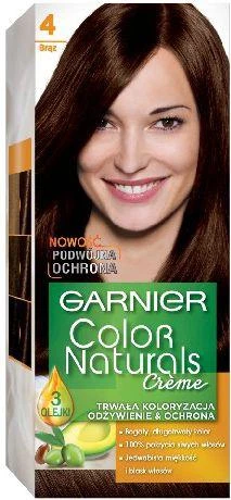 Garnier Color Naturals 4 ruda plaukų dažų pakuotė