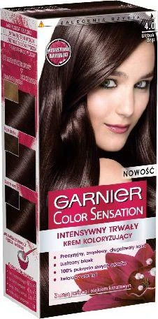 Garnier Color Sensation 4.0 Deep Brown plaukų dažų pakuotė