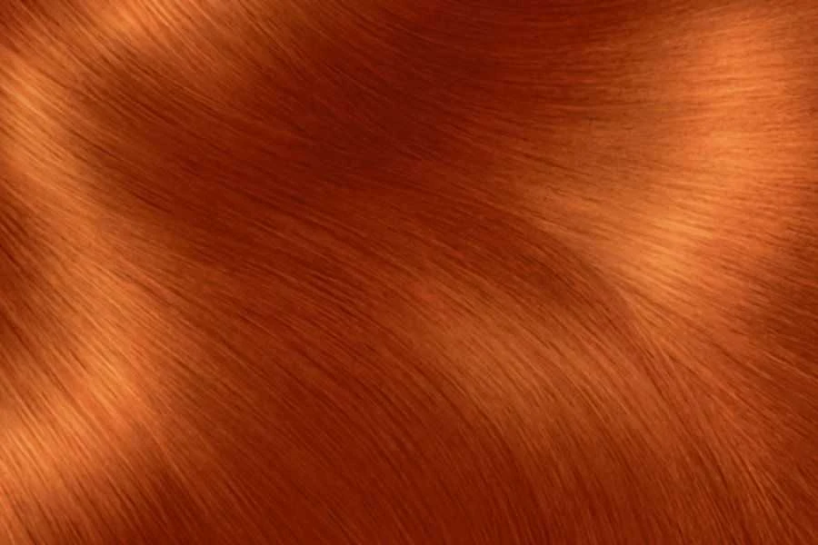 Garnier Amber Copper plaukų spalvos pavyzdys