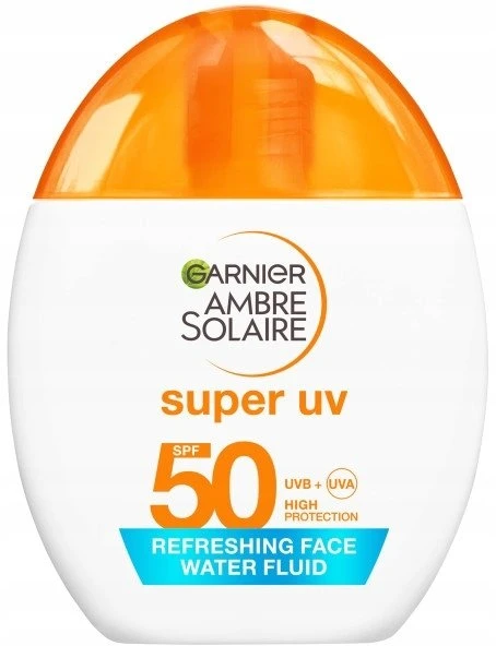 Garnier „Ambre Solaire Super UV“ itin lengvas veido kremas su SPF 50, 40 ml