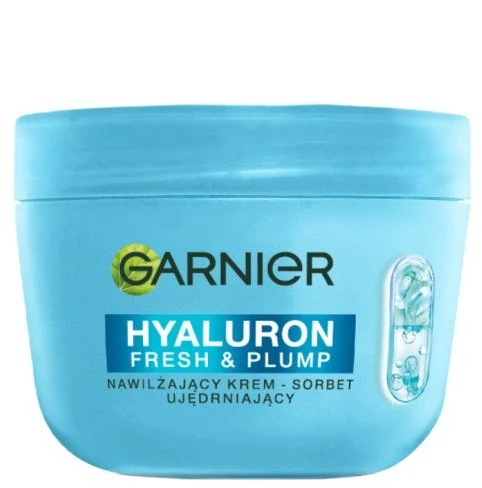Garnier Hyaluron Fresh & Plump drėkinamasis kremas - stangrinamasis šerbetas 85 ml