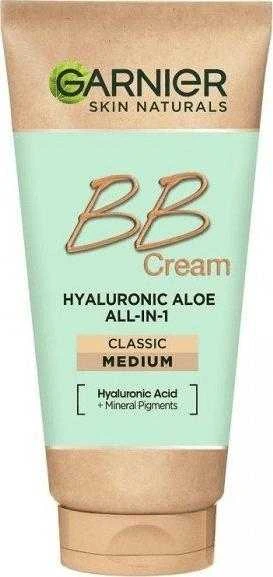 Garnier Hyaluronic Aloe All-In-1 BB kreminis visiems odos tipams tamsiai, 50 ml