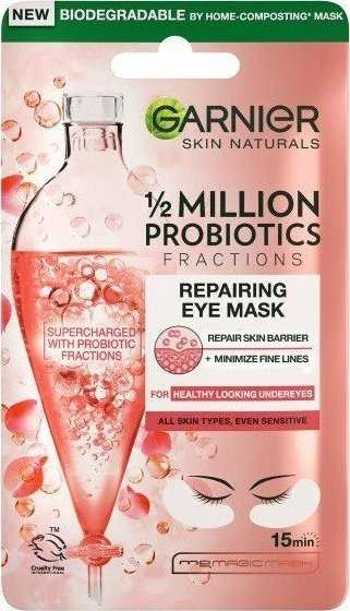 Garnier Skin Naturals 1/2 Million Probiotics Repairing Eye Mask Eye Mask moterims, 1 vnt.