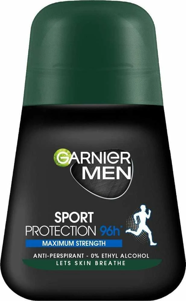Garnier Men rutulinis dezodorantas su bėgančio žmogaus grafika