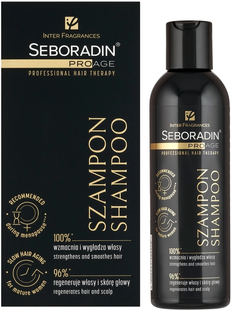 Garnier SEBORADIN_Pro Age šampūnas švelniai valantis ir atgaivinantis galvos odą bei plaukus 200ml
