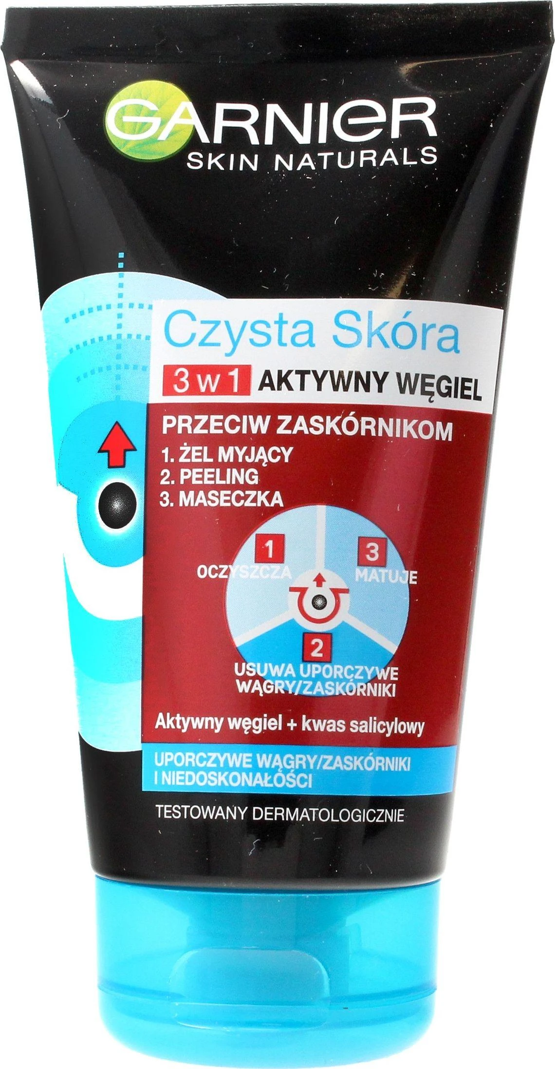 Garnier Pure Skin aktyvioji anglis, 150 ml