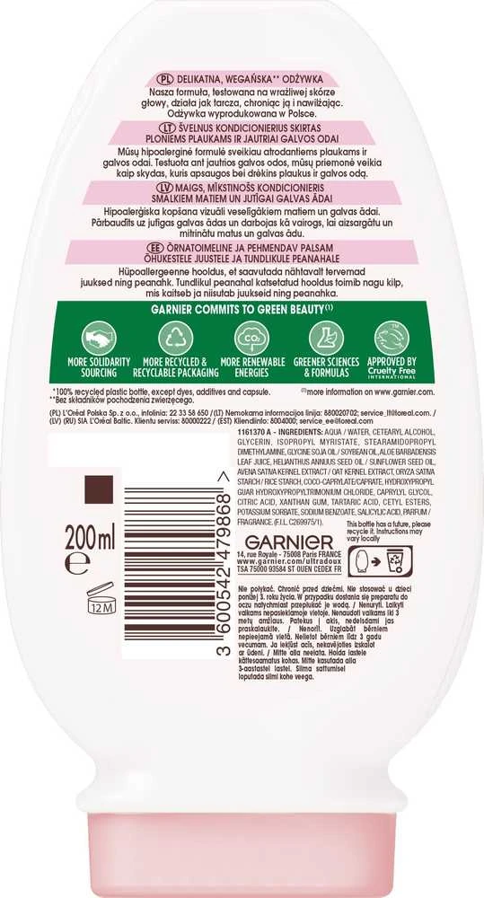 Garnier Botanic Therapy avižų delikatesas, 200 ml