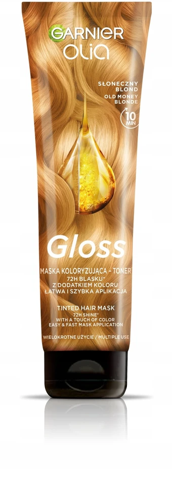 Garnier Olia Gloss Sunny atspalvio plaukų kaukė 150ml