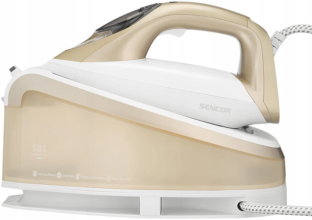 Sencor lygintuvas su garų stotele 2400W, SSI0810VT