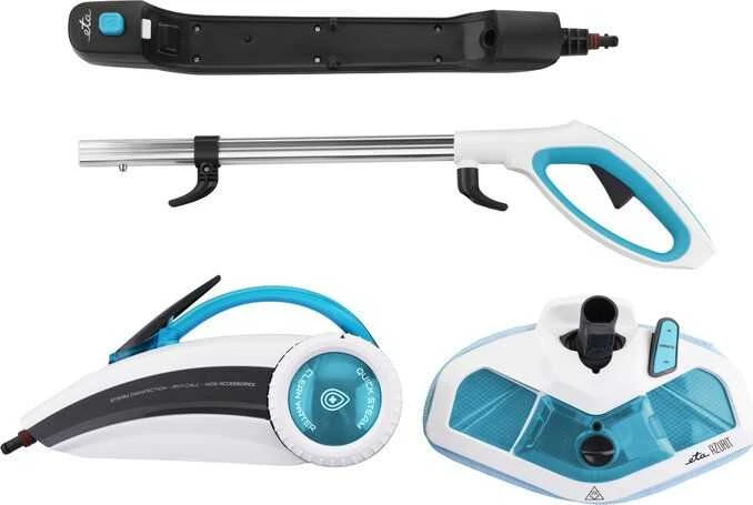 ETA | Steam cleaner | ETA Azurit 2267 90000 | Steam mop and handheld steam cleaner | 1500 W | Baltas/Mėlyna | Garantija 24 mėn.