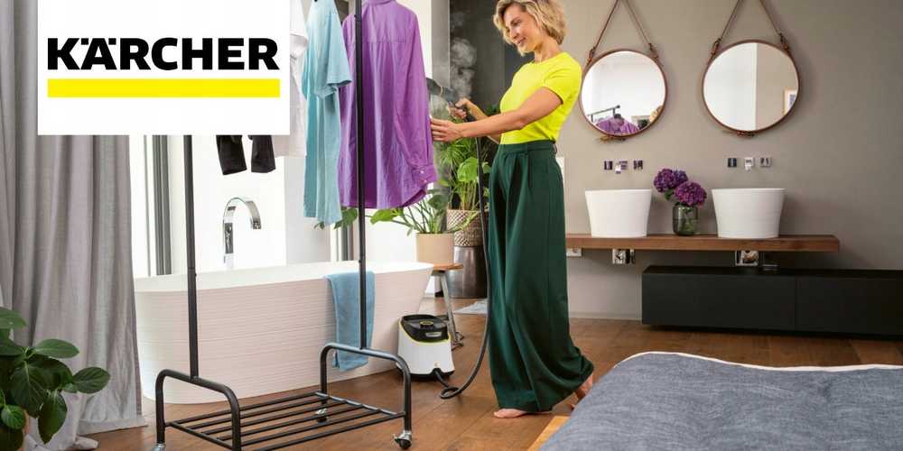 Garo valytuvas Karcher SC 3 Deluxe Textile Edition